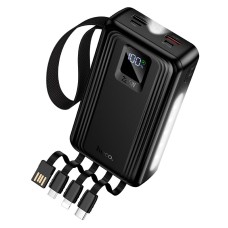 Повербанк портативний акумулятор Power bank Hoco J173 Jingyao 22.5W 20000 mAh Black