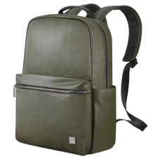 Рюкзак для ноутбука Wiwu High Quality Osun PU Leather Notebook Backpack Green