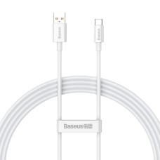 Кабель Baseus Superior Series Charging Data Cable USB to Type-C 100W 6A 1.5m White P10320102214-02
