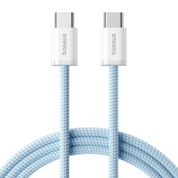 Кабель Baseus Dynamic 4 Fast Charging Type-C to Type-C 100W 5A 1m Blue P10381400311-00