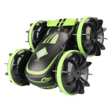 Дитяча іграшка (Авто) Double sided amphibious stunt vehicle JC04 Green