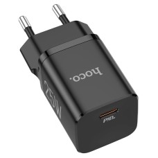 Мережевий зарядний пристрій HOCO N19 Rigorous charger 25W Black