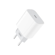 Мережевий зарядний пристрій XO L129 Fast Charging Charger 20W White