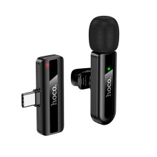 Бездротовий мікрофон Hoco L20 Type-C Fair Wireless Microphone Black