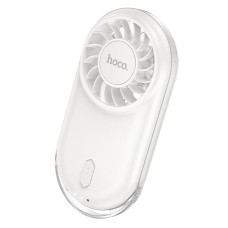 Портативний міні вентилятор Hoco HX611 ultra-thin pocket fan 3 Levels Milky white