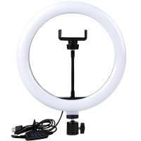 Лампа кільцева Fill Light LED CH LJJ-30 30см 12" на USB дроті 12W 3200K-5600K