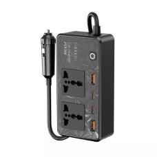 Автомобільний інвертор Earldom ET-LT01 Car Power Inverter 200W Black