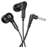 Дротові навушники HOCO M102 Ingenious universal earphones with microphone 3.5mm Black