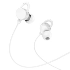 Дротові навушники HOCO M103 Rhyme universal earphones with microphone 3.5mm White