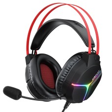 Дротові навушники ACEFAST H16 gaming wired headset IPX4 USB, 3.5mm Black
