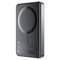 Повербанк портативний акумулятор Power bank Acefast M12 ultra-thin MagSafe магнітний 20W 10000 mAh Black