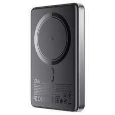 Повербанк портативний акумулятор Power bank Acefast M12 ultra-thin MagSafe магнітний 20W 10000 mAh Black