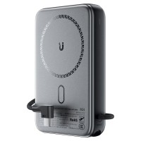 Повербанк портативний акумулятор Power bank Acefast M24 fast charging MagSafe магнітний 22.5W 10000 mAh Grey
