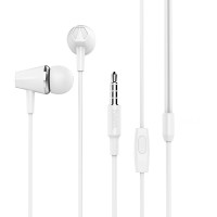 Дротові навушники HOCO M34 honor music White