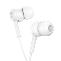 Дротові навушники HOCO M82 La musique universal earphones with mic White