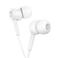 Дротові навушники HOCO M82 La musique universal earphones with mic White