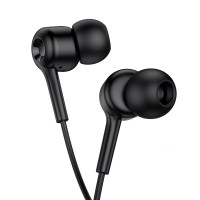Дротові навушники HOCO M82 La musique universal earphones with mic Black