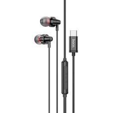 Дротові навушники HOCO M90 Delight wired digital earphone with microphone Type-C Black