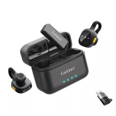 Бездротовий мікрофон Earldom ET-MC18 Wireless Microphone Type-C/Lightning 2 мікрофона Black