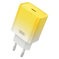 Мережевий зарядний пристрій XO CE18 fast charging charger 30W Yellow