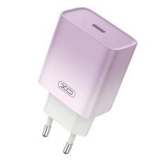 Мережевий зарядний пристрій XO CE18 fast charging charger 30W Purple