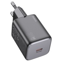 Мережевий зарядний пристрій HOCO N40 Mighty single port charger 20W Black