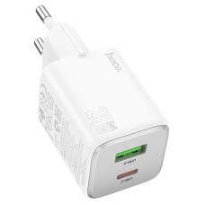 Мережевий зарядний пристрій Hoco N41 Almighty charger 20W White