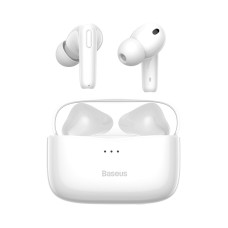 Бездротові Bluetooth навушники Baseus SIMU S2 ANC True Wireless Earphones BT 5.0 White NGS2-02
