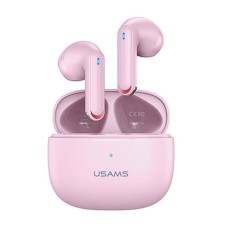 Бездротові Bluetooth навушники USAMS NX10 TWS BT 5.2 Pink
