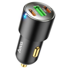 Автомобільний зарядний пристрій HOCO NZ6 QC3.0 PD 45W Black