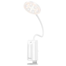 Настільна лампа HOCO Hx10 Clip table lamp 200LMN 35h White