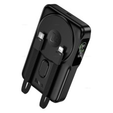 Повербанк портативний акумулятор Power bank Hoco Q48 Core magnetic PD 20W 10000 mAh Black