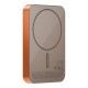 Повербанк портативний акумулятор Power bank Momax Q.Mag X1 MagSafe магнітний 10000 mAh Orange