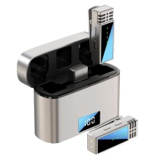 Бездротовий мікрофон Jmary MW-15 Wireless Digital Microphone Type-C 2 мікрофона Silver