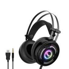 Дротові навушники iPega PG-R008 Gaming Noice Reduction RGB LED 3.5mm Black