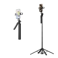 Монопод-трипод WiWU Wi-SE012 Live Broadcast Tripod Selfie Stick 1.8m Black