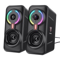 Комп'ютерна колонка ONIKUMA L6 Backlight RGB 10W Black