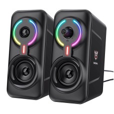 Комп'ютерна колонка ONIKUMA L6 Backlight RGB 10W Black