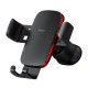Автомобільний тримач Baseus Metal Age Ⅱ Gravity Car Mount (Air Outlet Version) Black SUJS000001