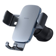 Автомобільний тримач Baseus Metal Age Ⅱ Gravity Car Mount (Air Outlet Version) Dark Grey SUJS000013