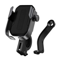 Тримач телефону для велосипеда/мотоцикла Baseus Armor Motorcycle holder (Applicable for bicycle) Black SUKJA-01