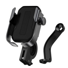 Тримач телефону для велосипеда/мотоцикла Baseus Armor Motorcycle holder (Applicable for bicycle) Black SUKJA-01