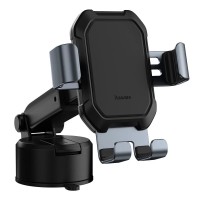 Автомобільний тримач Baseus Tank gravity car mount holder with suction base Black SUYL-TK01