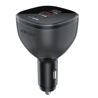 Автомобільний зарядний пристрій ACEFAST B14 3-port car charger 3A 165W Grey