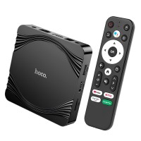 Android TV приставка Hoco DQ10 Navio WiFi HD TV box Black