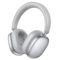 Бездротові Bluetooth навушники Hoco W63 Triunfo ANC BT headphones (App) BT 5.4 Silver