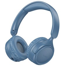 Бездротові Bluetooth навушники Hoco W66 Wave headphones BT 5.4 Blue