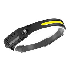 Ліхтарик налобний CH W689-1 із сенсорним керуванням Black