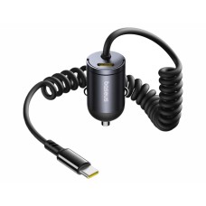 Автомобільний зарядний пристрій Baseus Tiny Star Mini Car Charger 30W Black C00035001121-00