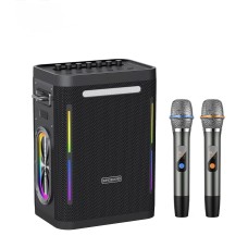 Портативна колонка Bluetooth Xdobo Party 1981 II BT5.3 TWS з 2-ма мікрофонами 300W Black
